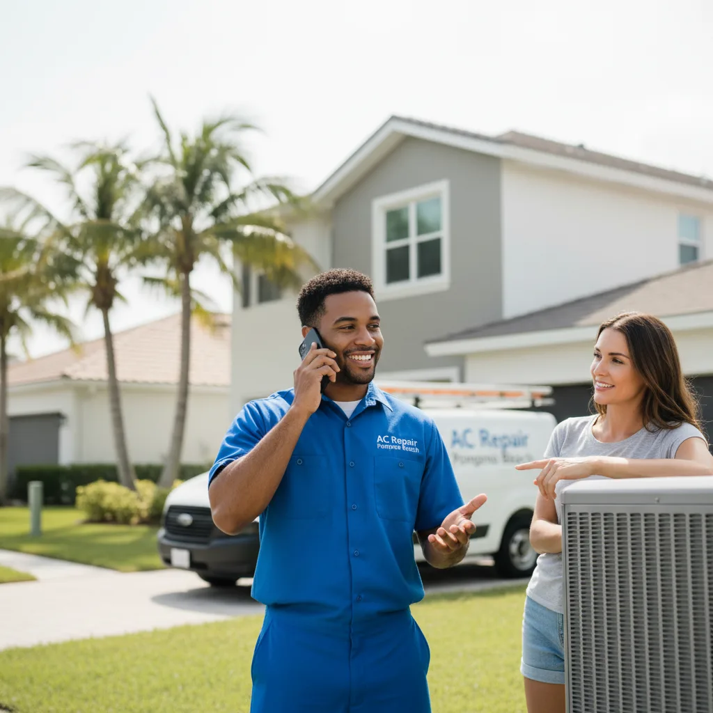AC Repair Pompano Beach customer support in Rushford